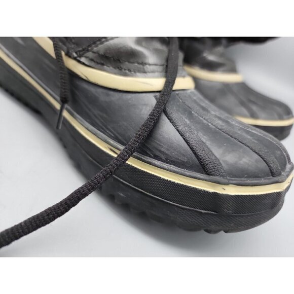 Womens Arctic Ridge Black Lace up Snow Boots women's 9 - Picture 3 of 8